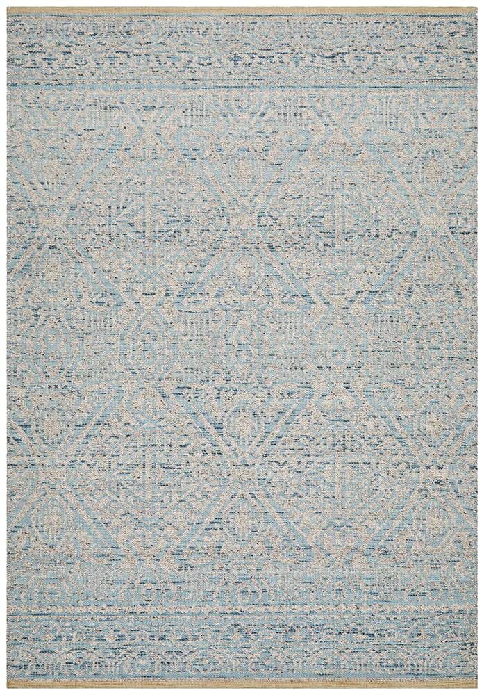 Relic Hunter Blue Grey Rug - Cheapest Rugs Online