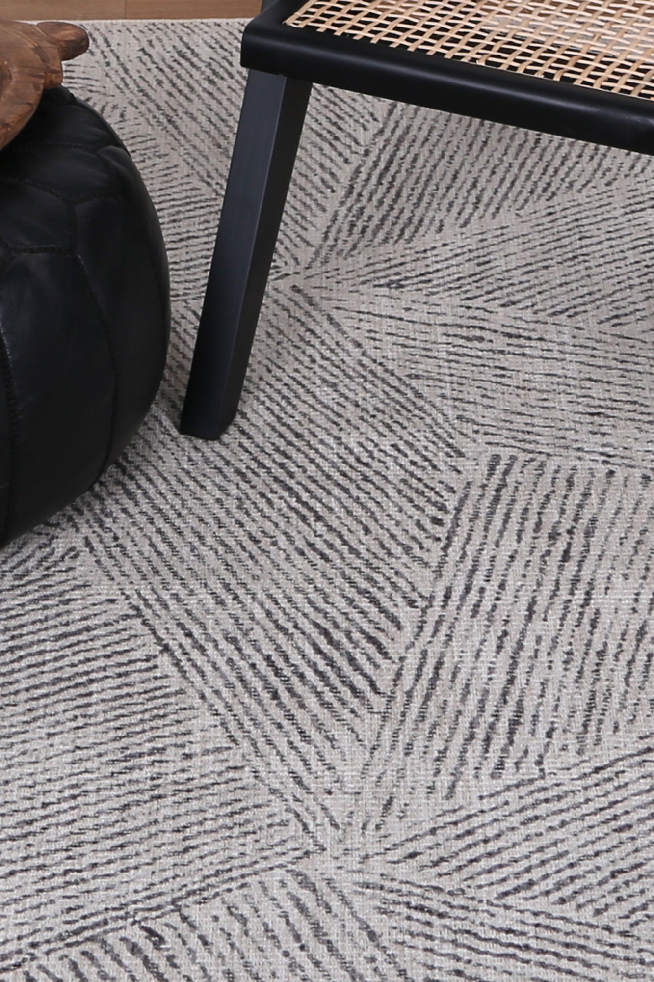 Alpine Neutral Geometric In White Rug – Cheapest Rugs Online