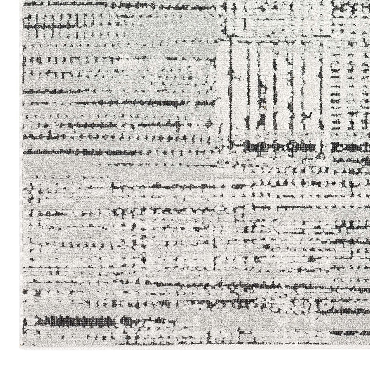 Valley Grey Runner Rug D2015