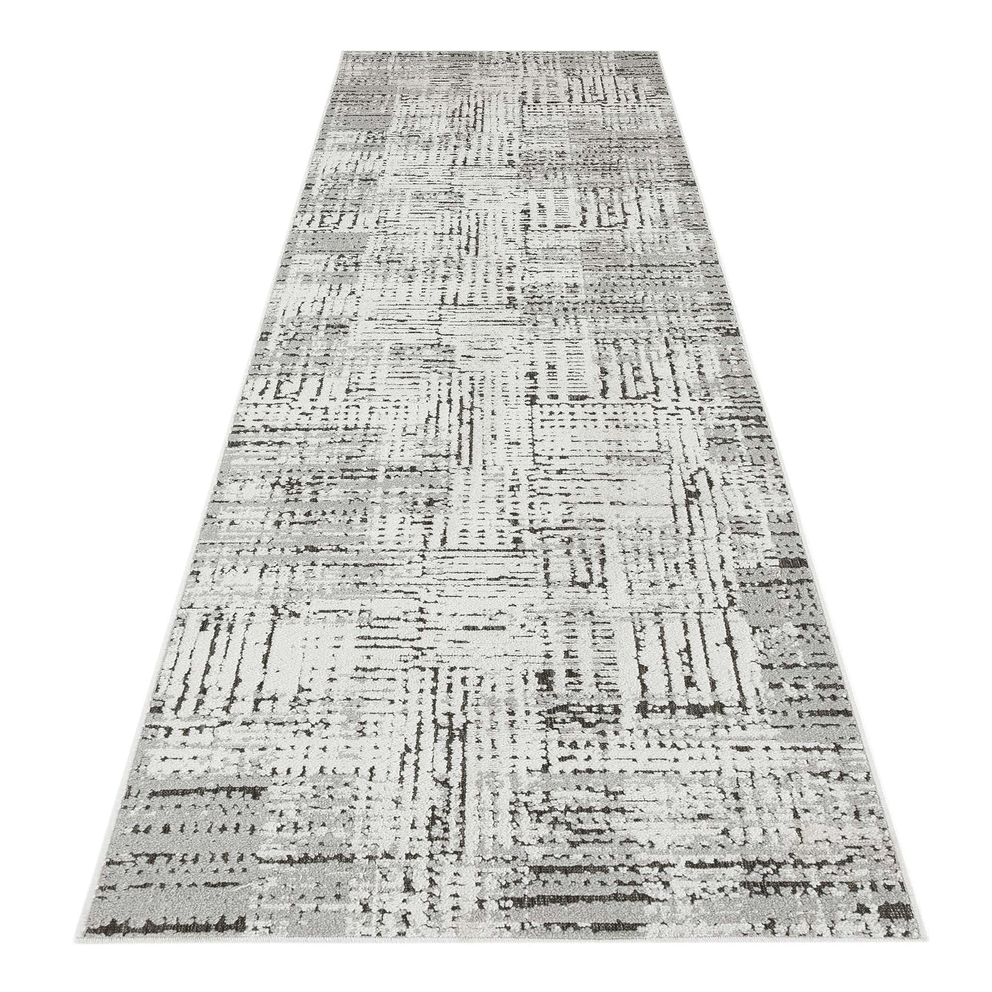 Valley Grey Runner Rug D2015