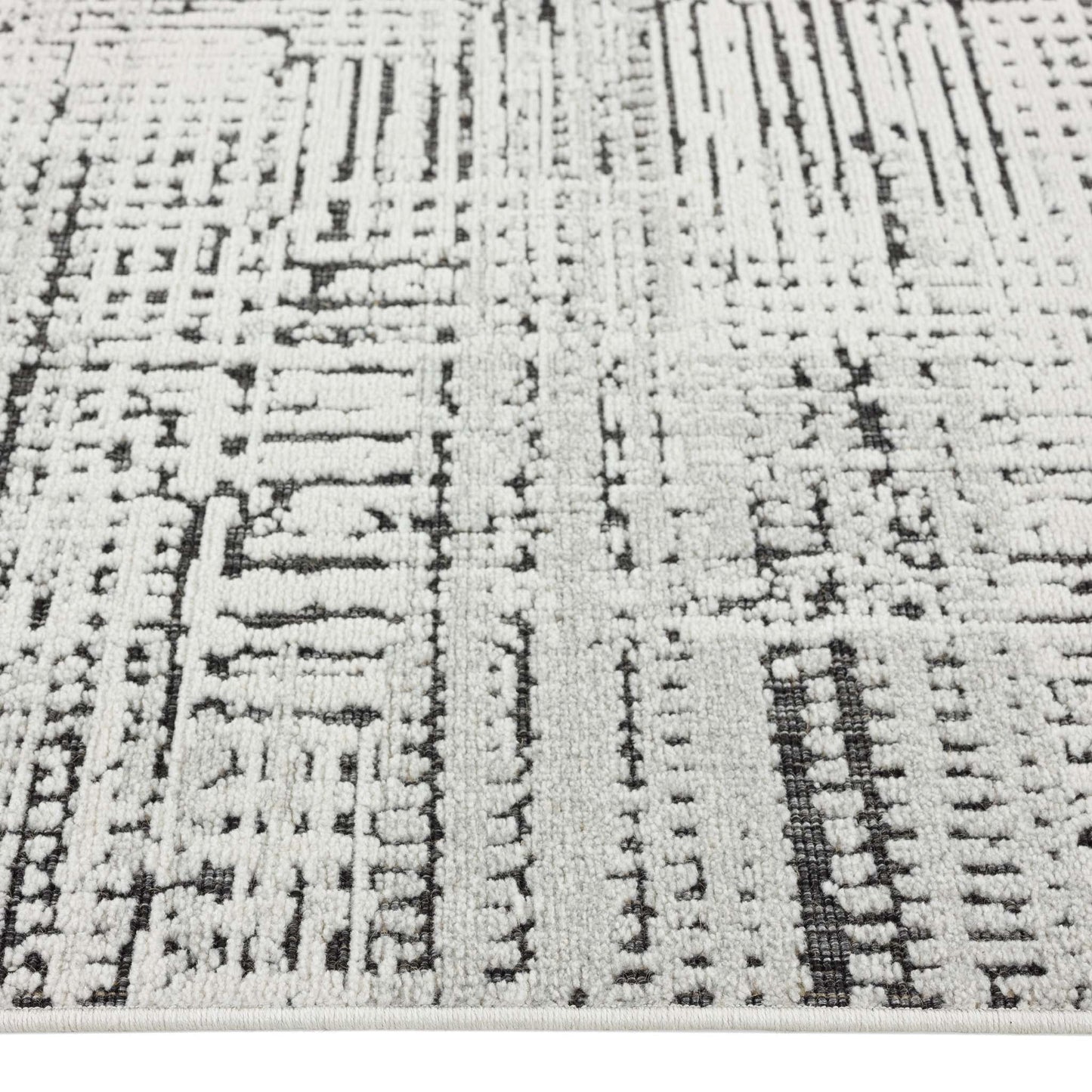 Valley Grey Runner Rug D2015