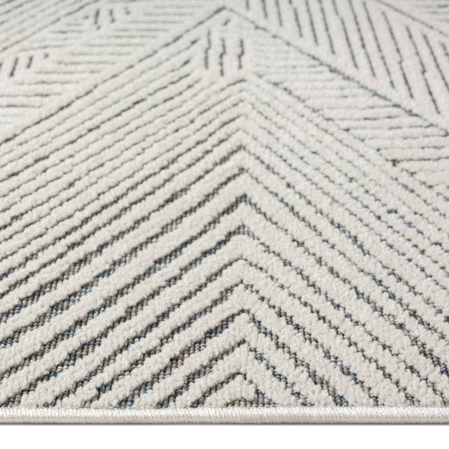 Valley Multi Blue Rug - D2814