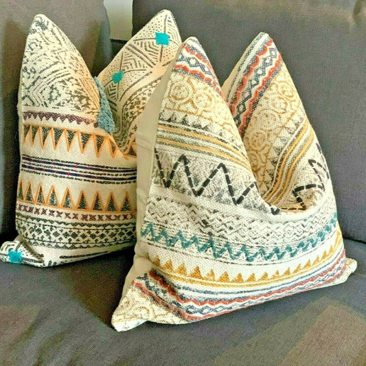 Moroccan Magic' 100% Cotton Berber Style Cushion Cover