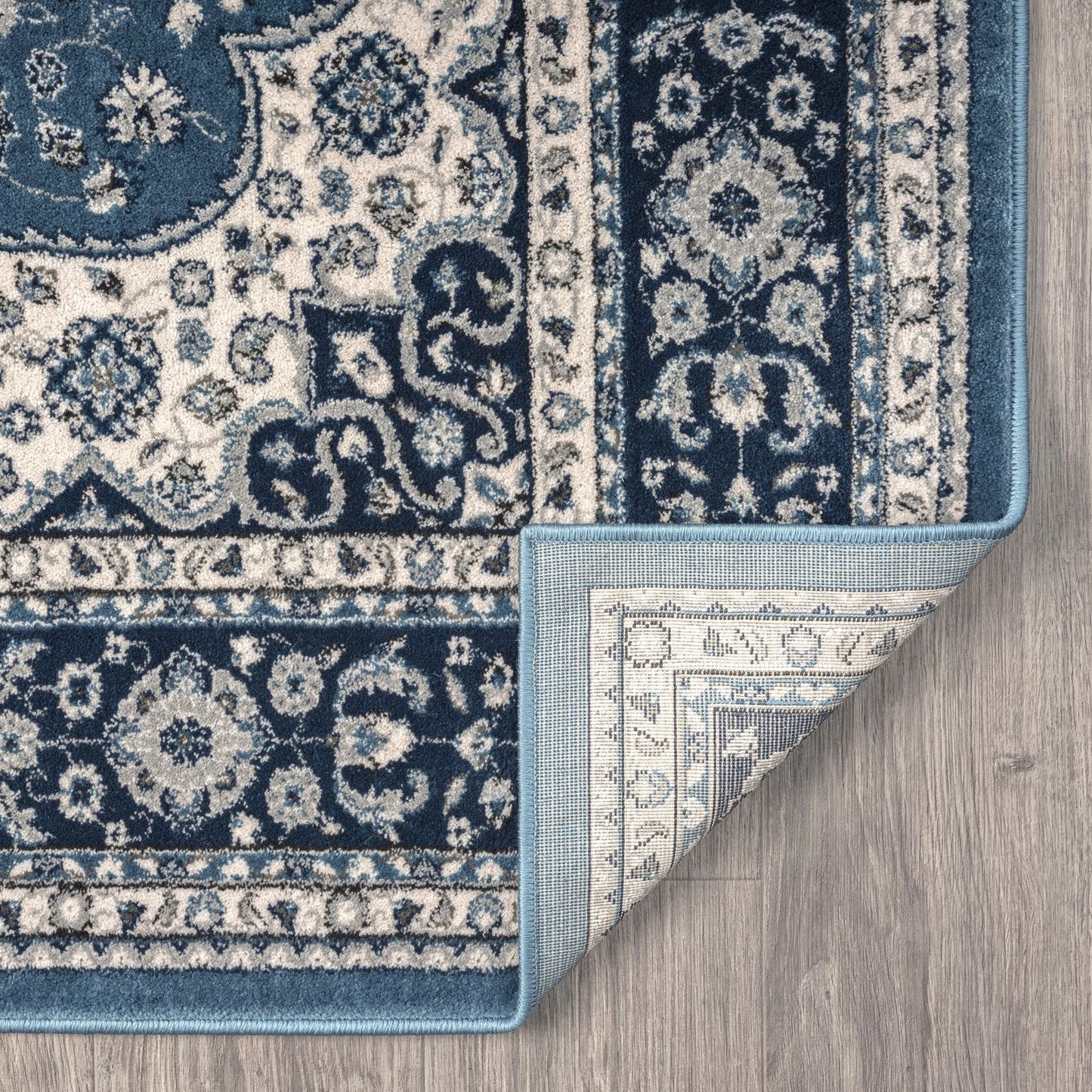 Sahara 895 Navy Runner Rug