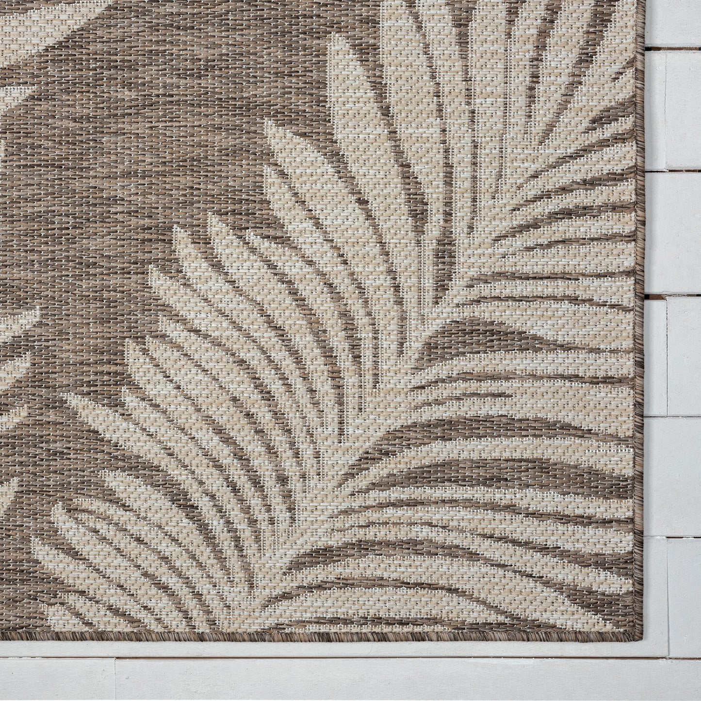 Patio 456 In Taupe : Runner Rug