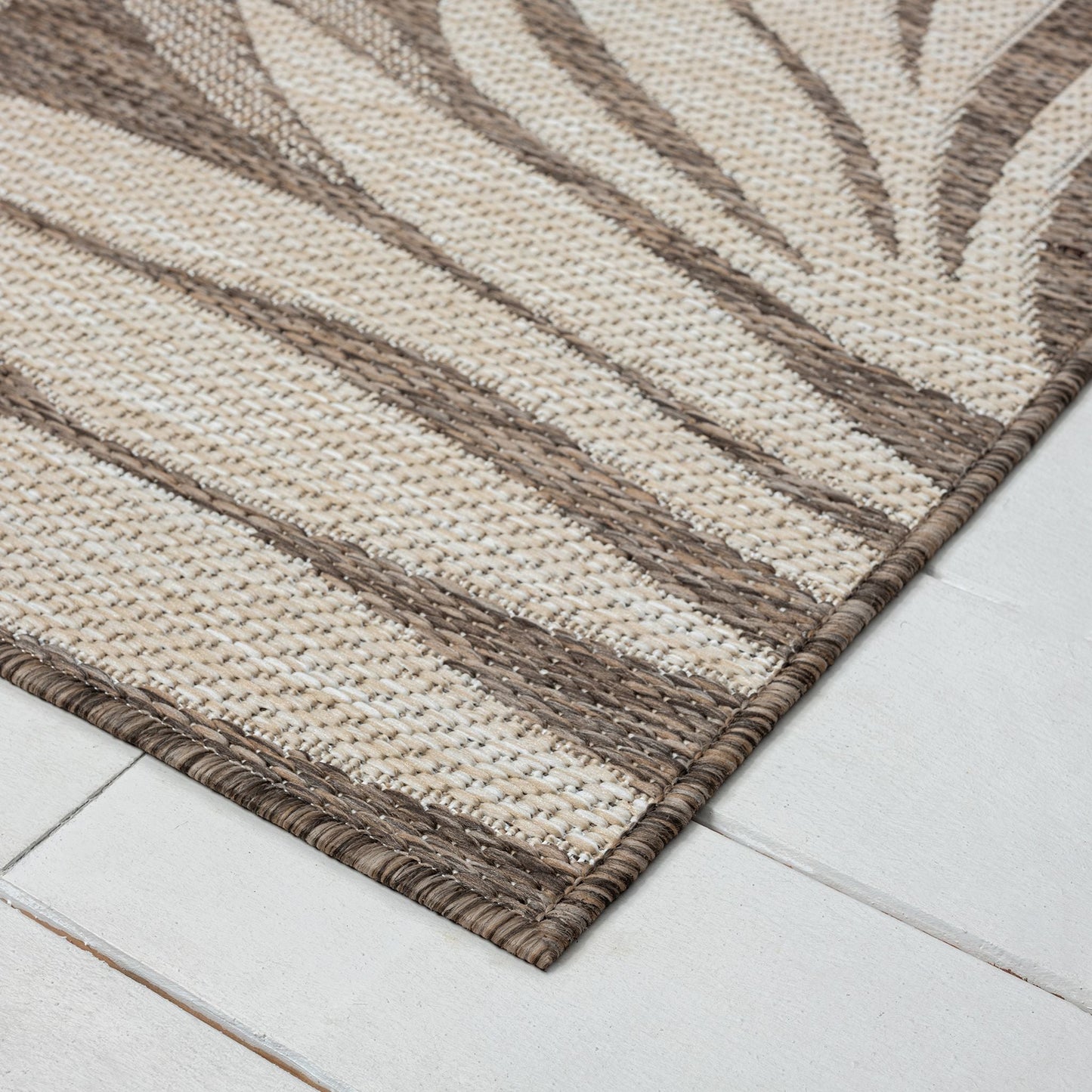 Patio 456 In Taupe : Runner Rug