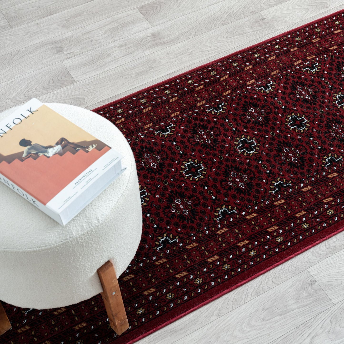 Royal 521 Red Runner Rug