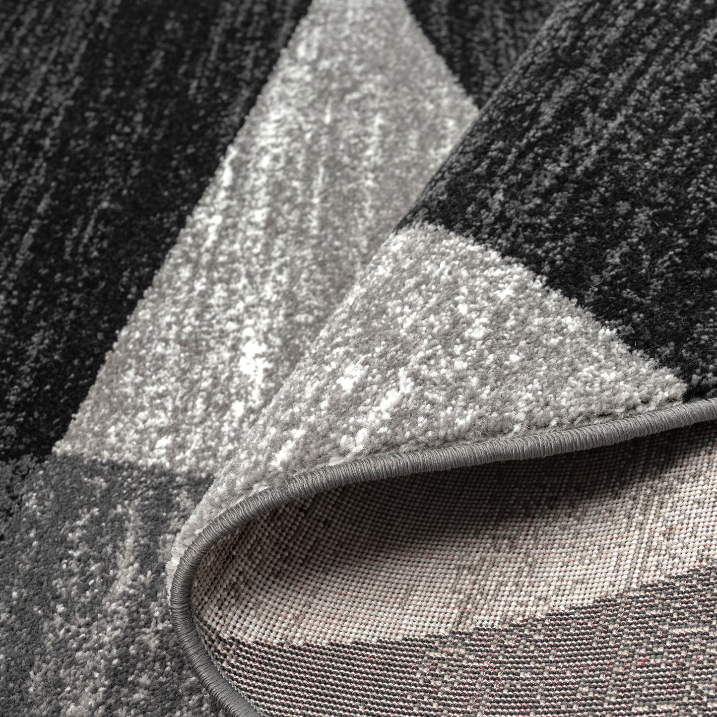 Adore 2301 in Grey : Round Rug