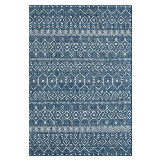 Patio 452 Ocean In Light Blue Rug