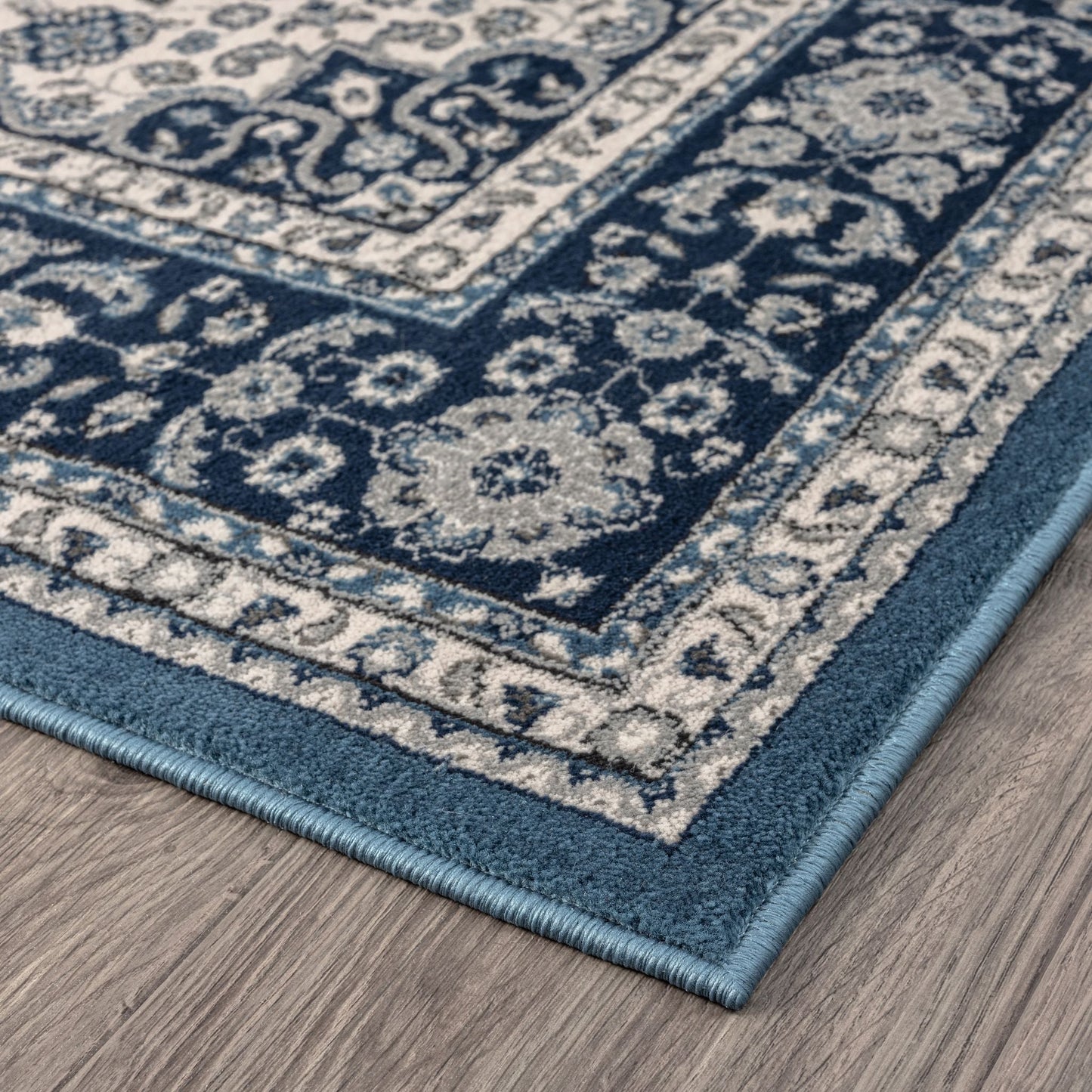 Sahara 895 Navy Runner Rug