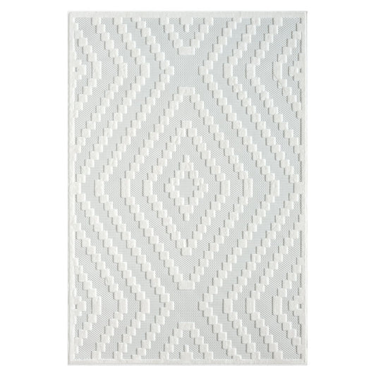 Calm 419 Linen In White Rug