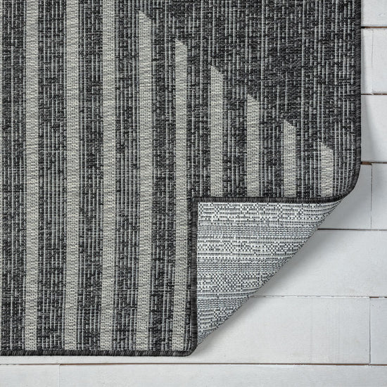 Alfresco 425 Ebony In Black Rug – Cheapest Rugs Online