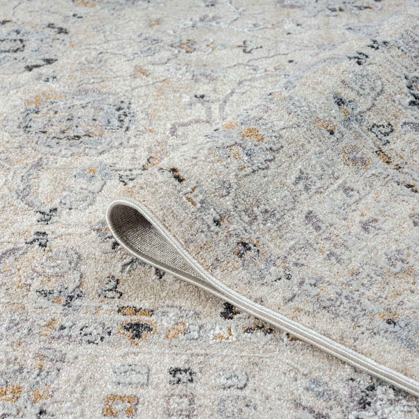 Easton 466 Sand In Grey Rug